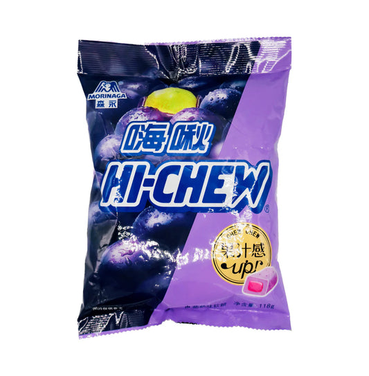 森永 嗨啾軟糖 葡萄味 118g Morinaga Hi-Chew Soft Candy Grape