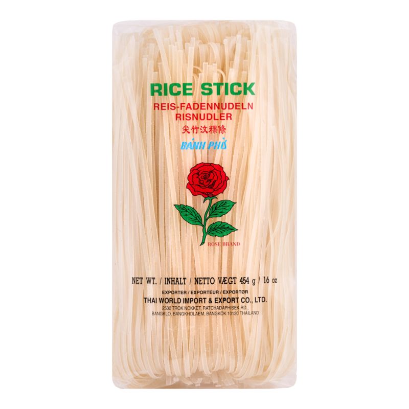 Rose Rice Sticks 454g 玫瑰牌 尖竹汶粿條