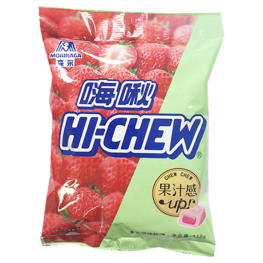 森永 嗨啾軟糖 草莓味 118g Morinaga Hi-Chew Soft Candy Strawberry