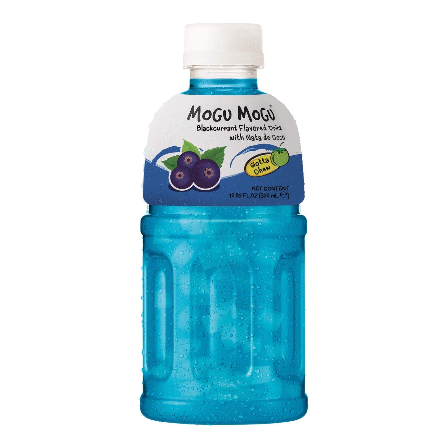 Mogu Mogu Drink - Blackcurrant Flavour 320ml Mogu Mogu 黑加倫子味飲料