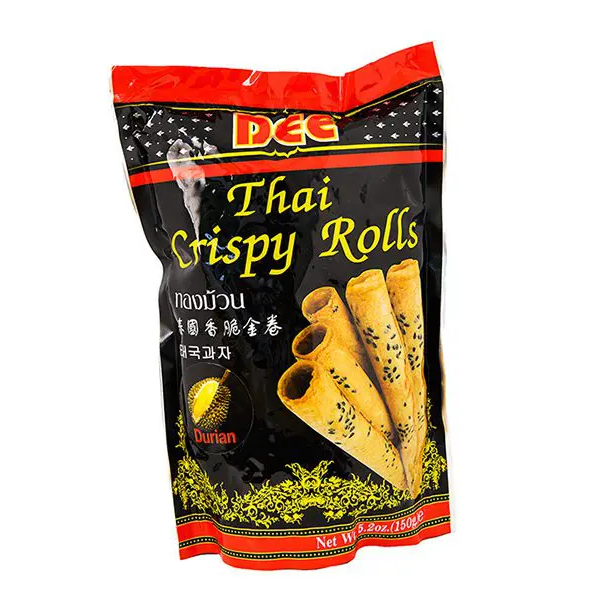 泰國 香脆金卷 (榴蓮) 150g DEE Crispy Rolls Durian Flavour