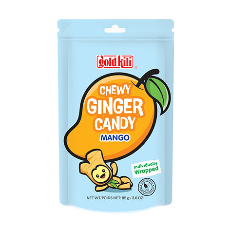 Gold Kili 芒果味姜糖 85g Gold Kili Chewy Ginger Candy - Mango Flavour