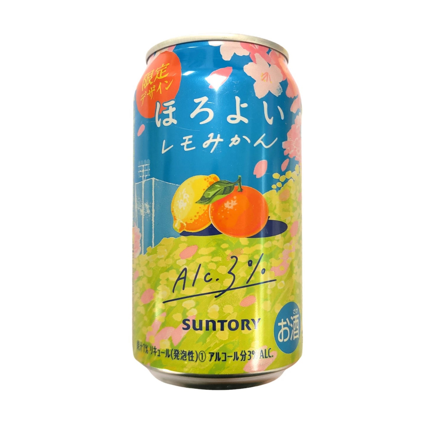 三得利 檸檬橙味氣泡酒 Alc. 3% 350ml Suntory Horoyoi - Lemon & Orange Flavour