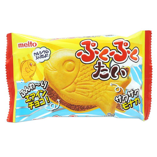 Pukupukutai Chocolate Wafer 16.5g 鯛魚燒巧克力威化餅p