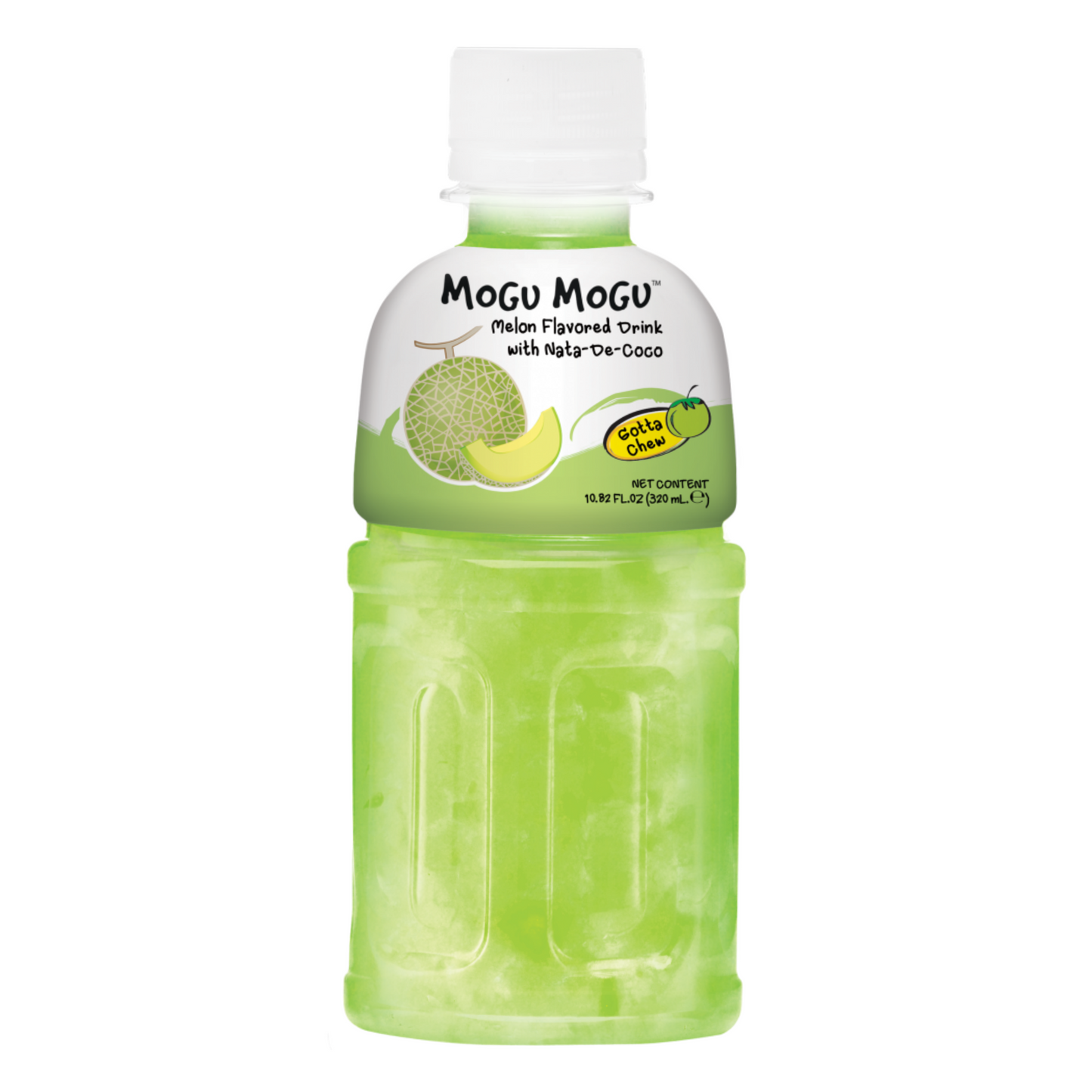 Mogu Mogu Drink - Melon Flavour 320ml Mogu Mogu 蜜瓜味飲料