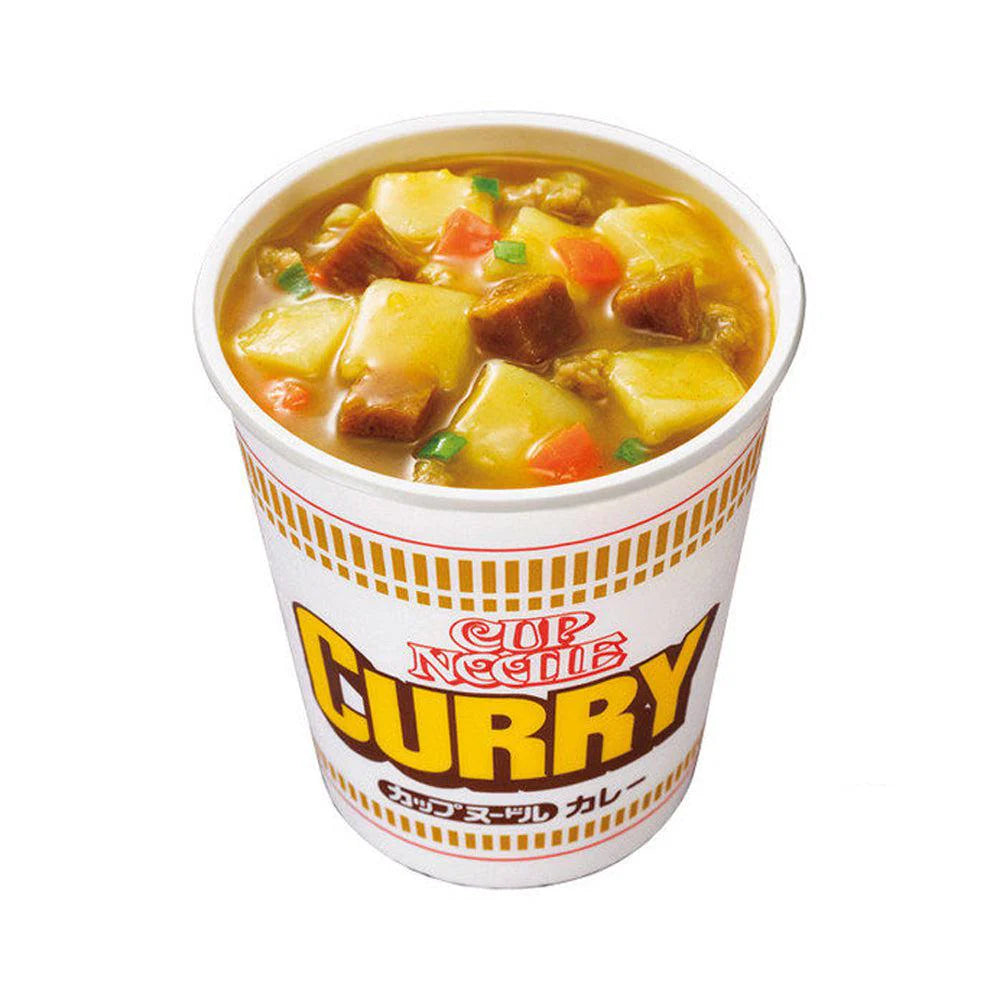日版日清 合味道杯面 咖哩味 87g Nissin Cup Noodle Curry Flavour (Jpn ver.)