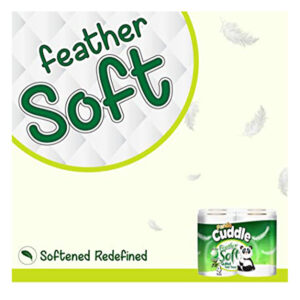 Panda Cuddle Toilet Tissue Rolls 優質衛生紙 4卷裝