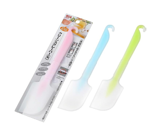 日本制矽膠奶油刮刀 大(3色) Silicone Cooking Scraper(Japan) L