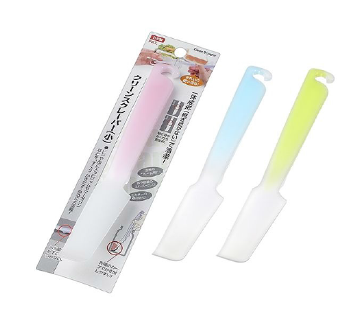日本制矽膠奶油刮刀 細(3色) Silicone Cooking Scraper(Japan) S