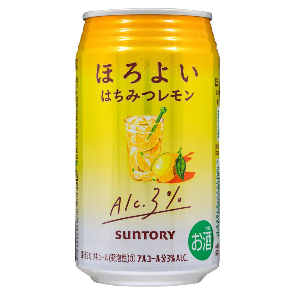 三得利 蜂蜜檸檬味氣泡酒 Alc. 3% 350ml Suntory Horoyoi - Honey Lemon Flavour