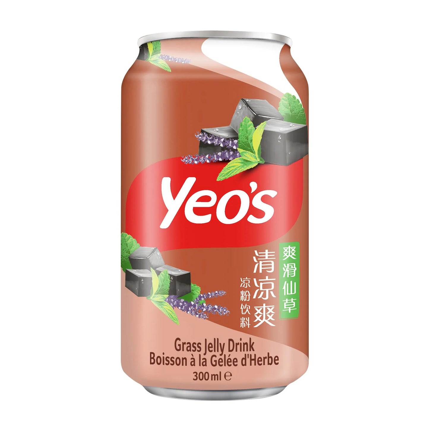 YEOS Grass Jelly Drink 300ml 楊協成 清涼爽 涼粉飲料