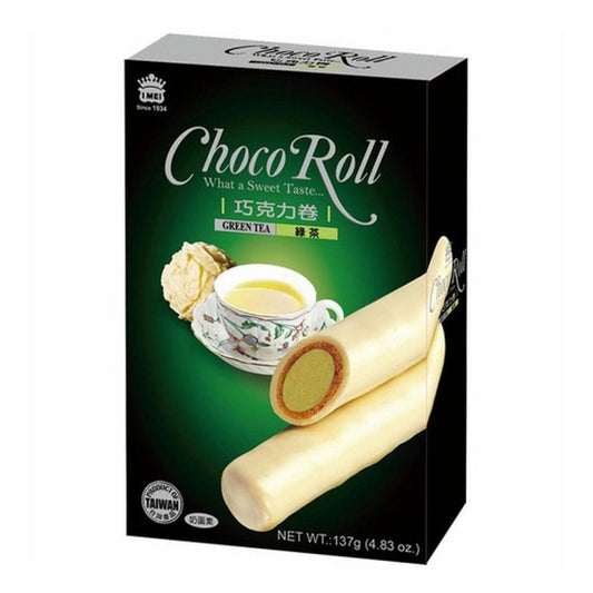 IM Choco Roll - Green Tea 137g 義美 巧克力卷 - 綠茶味