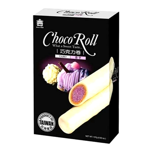 IM Choco Roll - Taro 137g 義美 巧克力卷 - 香芋味