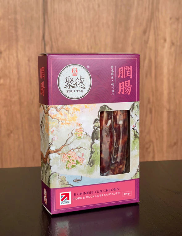 聚德 膶腸 340g Tsui Tak Chinese Pork & Duck Liver Sausages