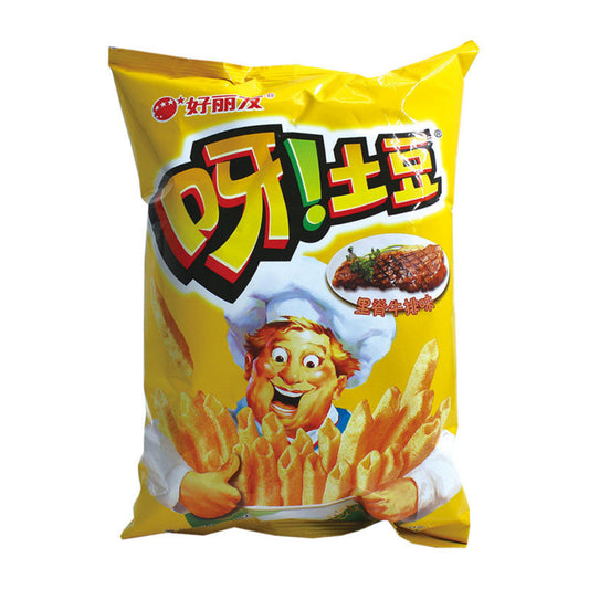 Orion Potato Chips - Steak Flavour 70g 好丽友 呀! 土豆里脊牛排味