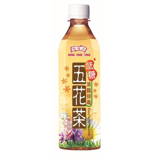 鴻福堂 五花茶 500ml HFT Floral Herbal Tea Drink (WU HUA CHA)