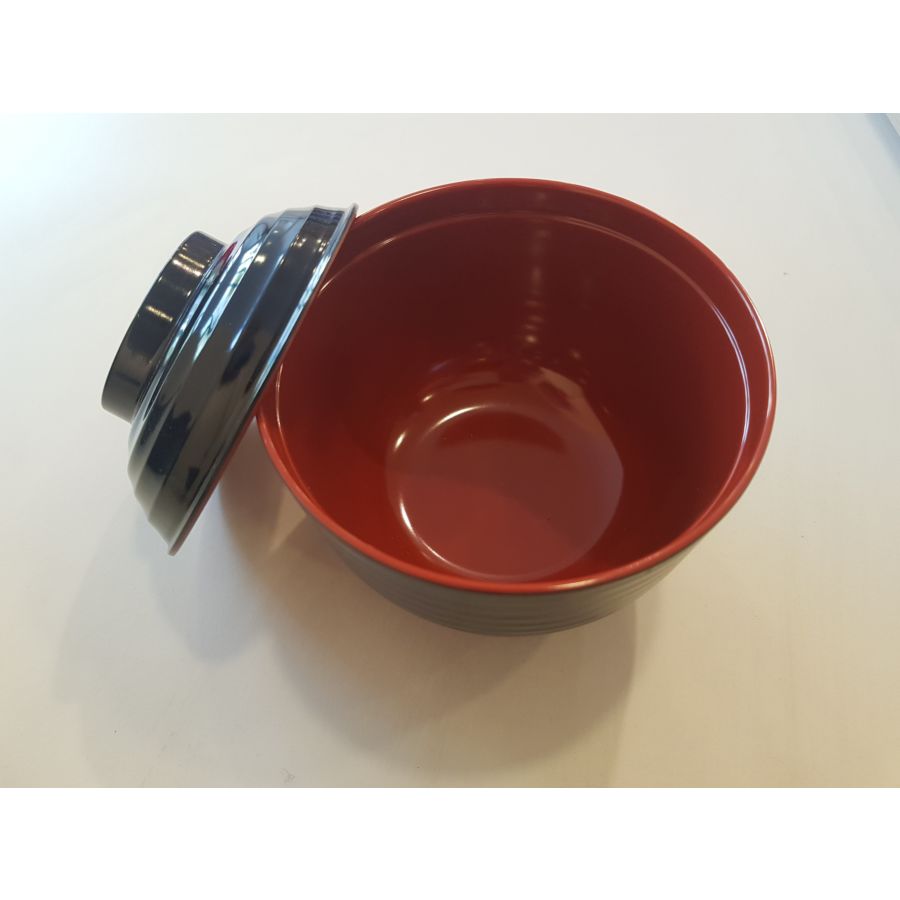 R&B Noodle Bowl with Lid 155*107mm 日式面碗连盖