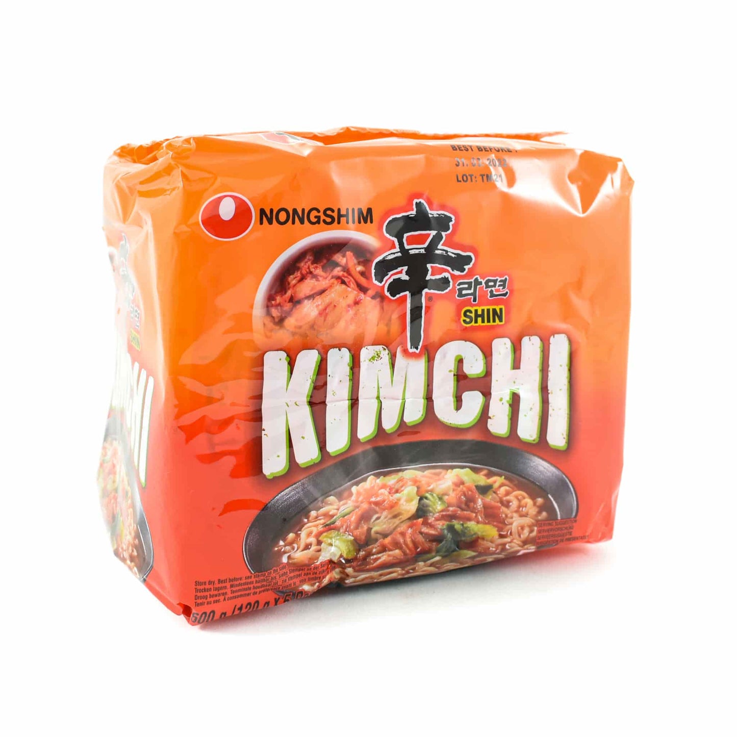 Nongshim Kimchi Ramyun 5x120g 农心 泡菜拉面 五连包