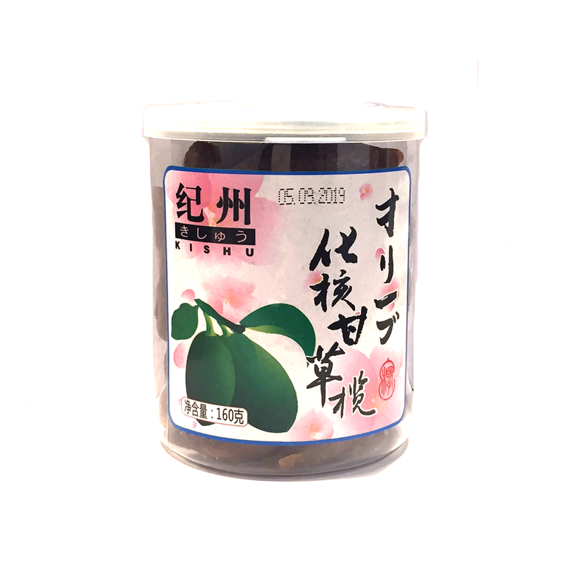 NAT Seedless Liquorice Olive 160g 纪州 化核甘草榄
