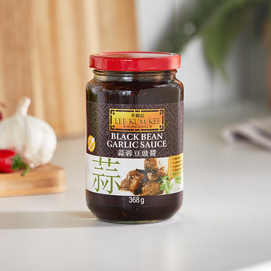 LKK Black Bean Garlic Sauce 368g 李锦记 蒜蓉豆豉酱