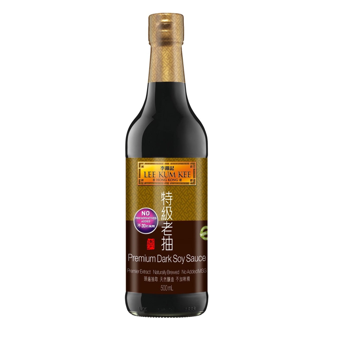 LKK Premium Dark Soy Sauce 500ml 李锦记 特级老抽