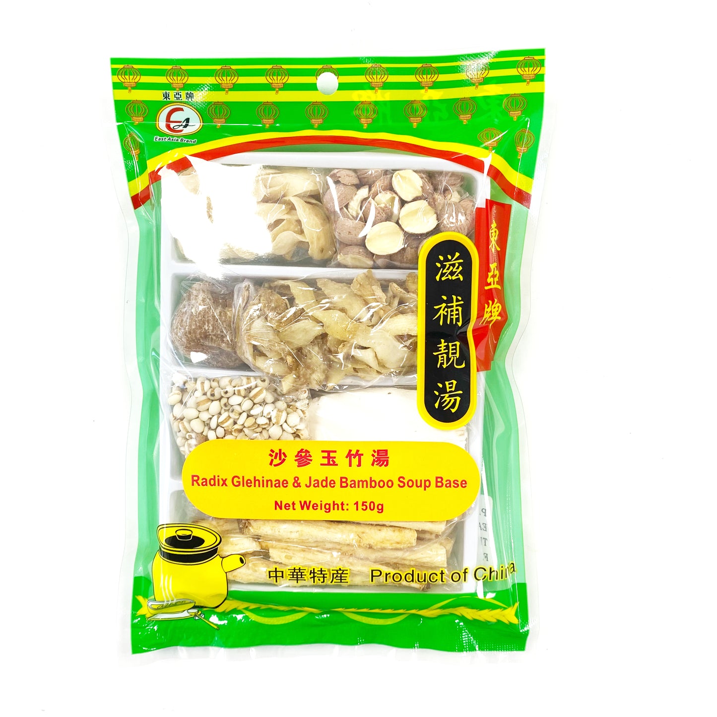 EA Radix Glehinae & Jade Bamboo Soup Base 150g 东亚 沙参玉竹汤