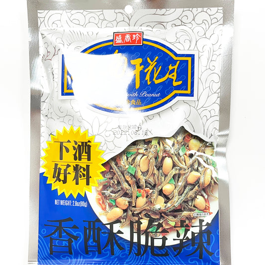 盛香珍 小魚乾花生 80g TF Dried Fish with Peanut
