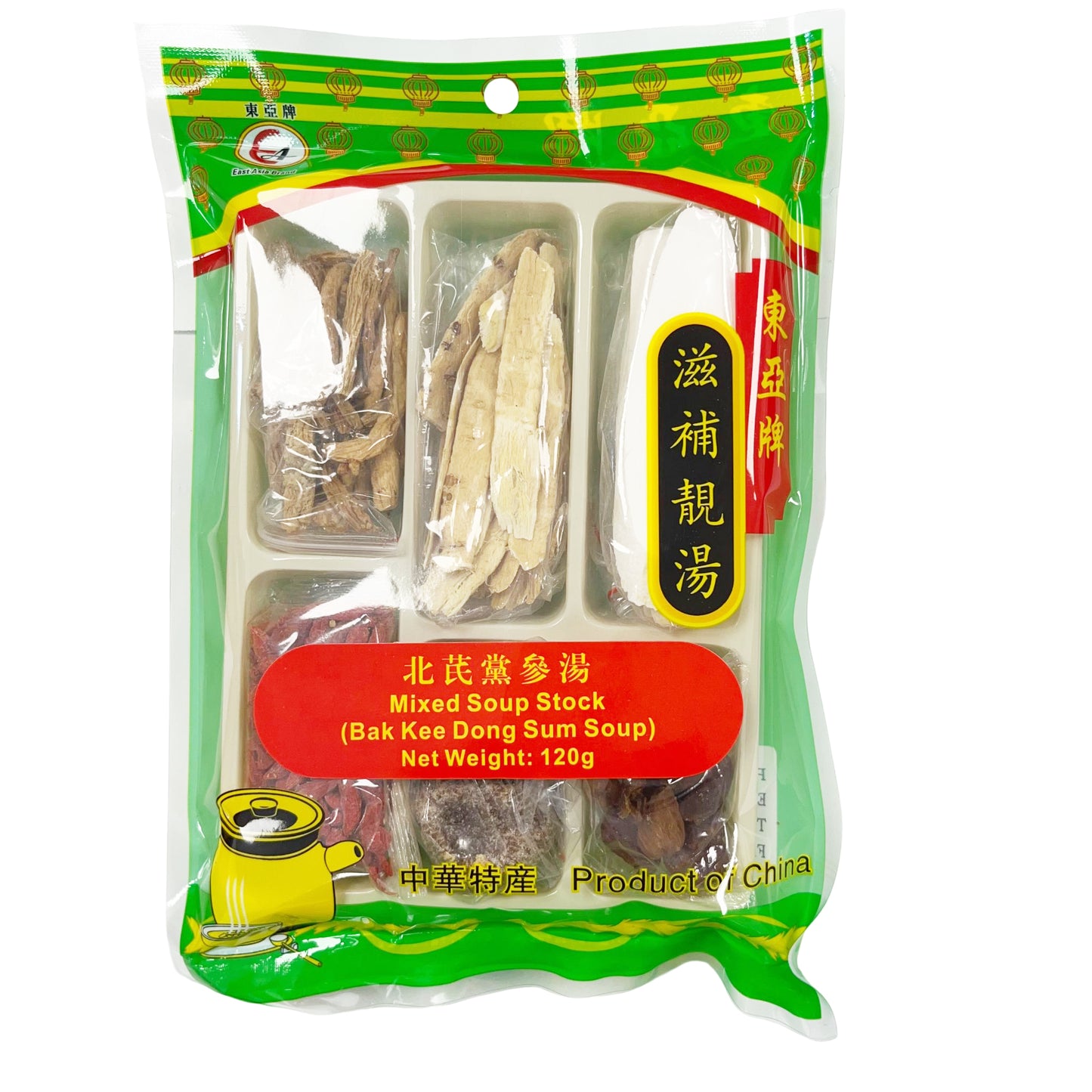 EA Pak Kee Dong Sum Soup Stock 120g 东亚 北芪党参汤