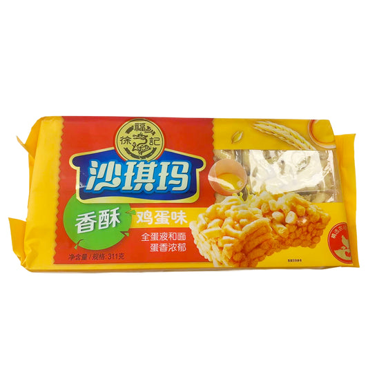 HSU Sachima - Egg 311g 徐福记 沙琪玛 香酥鸡蛋味