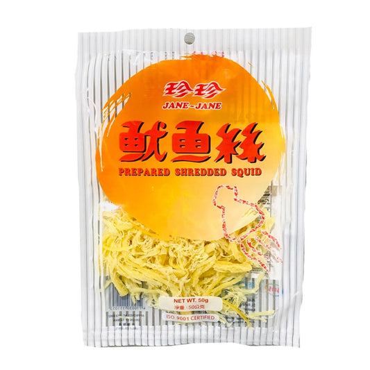 珍珍 魷魚絲 50g JJ Prepared Shredded Squid