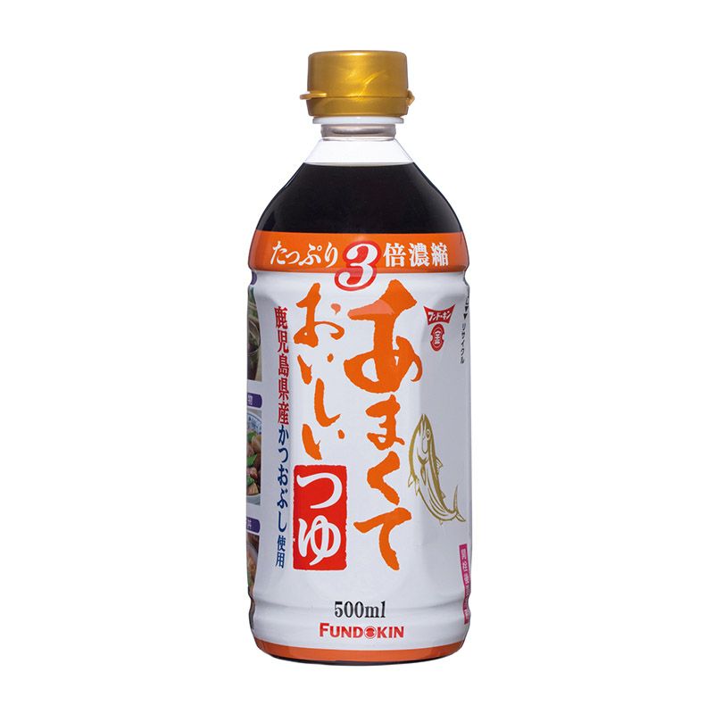 [新品] 日本麵味露  (3倍濃縮) 500ml Fundokin Tsuyu Sauce