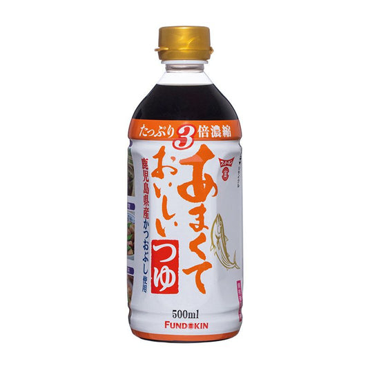 [新品] 日本麵味露  (3倍濃縮) 500ml Fundokin Tsuyu Sauce