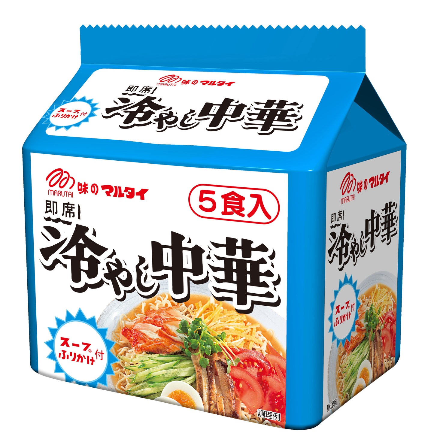 [新品] 日本中華冷麵 (5人前) 515g Marutai Nagahama-Chilled Chinese Noodles 5 Servings