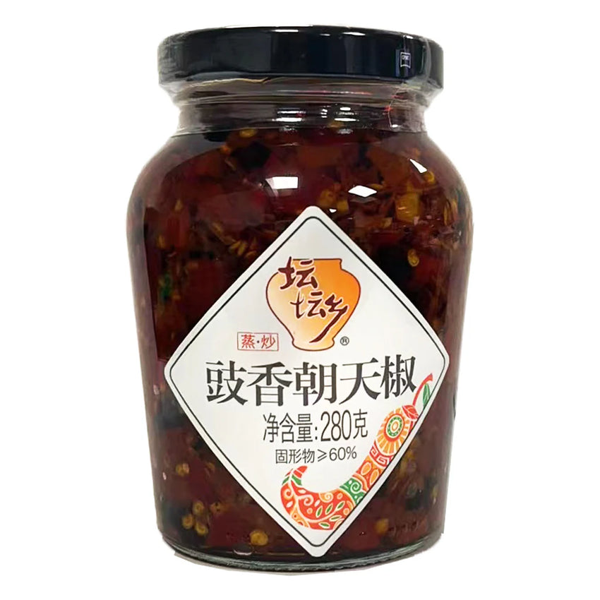 TTX Blackbean & Chilli 280g 坛坛乡 豉香朝天椒