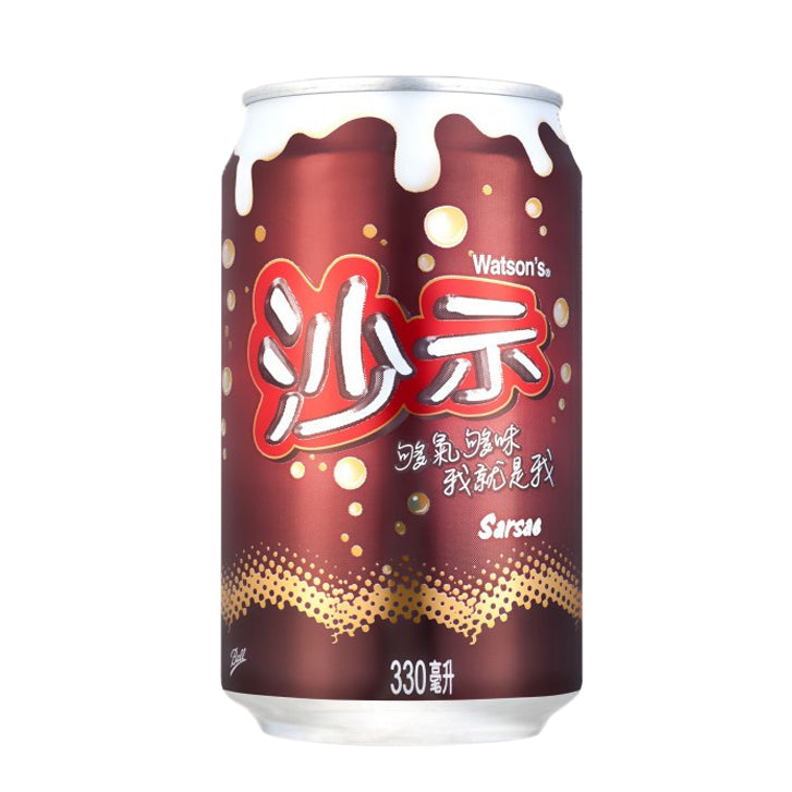 [新品]  屈臣氏沙士汽水 330ml Watson's Sarsae Drink