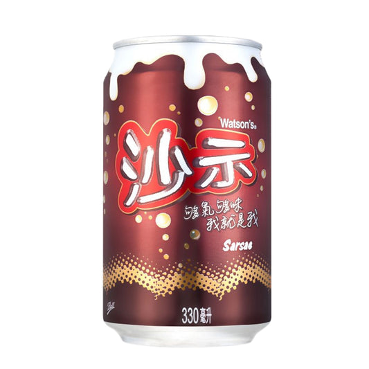 [新品]  屈臣氏沙士汽水 330ml Watson's Sarsae Drink