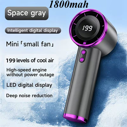 [新品] 小型充電式手提風扇 (2 colours) Small Portable Fan (Chargeable)