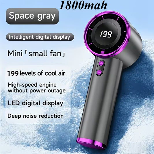 [新品] 小型充電式手提風扇 (2 colours) Small Portable Fan (Chargeable)