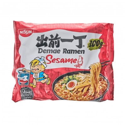 Nissin Demae Ramen with Sesame Oil 100g 日清 出前一丁 包装面 麻油味