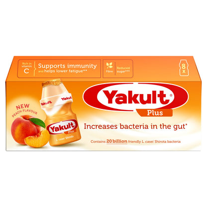 益力多-桃味 8x65ml Yakult Plus - Peach