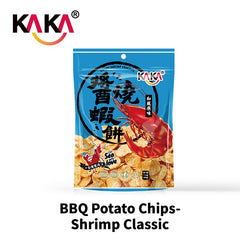 [新品] KAKA 醬燒蝦餅 - 和風原味 40g KAKA BBQ Ring Chips - Classic Shrimp Flavour