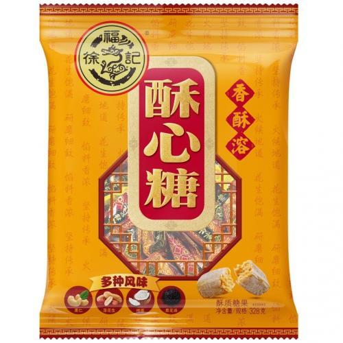 [CNY] 徐福记 酥心糖 306g HSU Assorted Crispy Candy