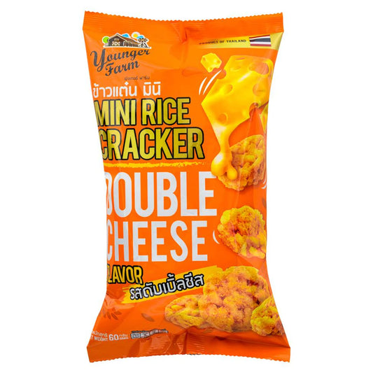 YF 小酥餅 - 特濃芝士味 60g YOUNGER FARM Mini Cracker - Double Cheese