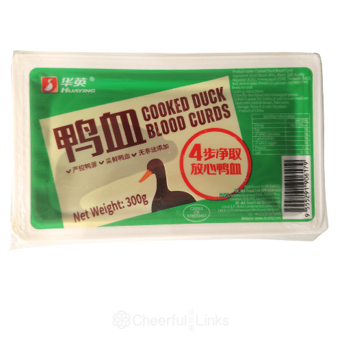 [促銷] 華英 鴨血 300g HY Cooked Duck Blood Curds