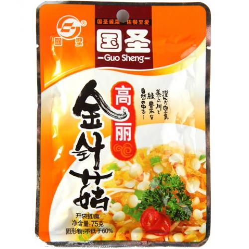 GS Cabbage Needle Mushroom 75g 国圣 高麗金針菇