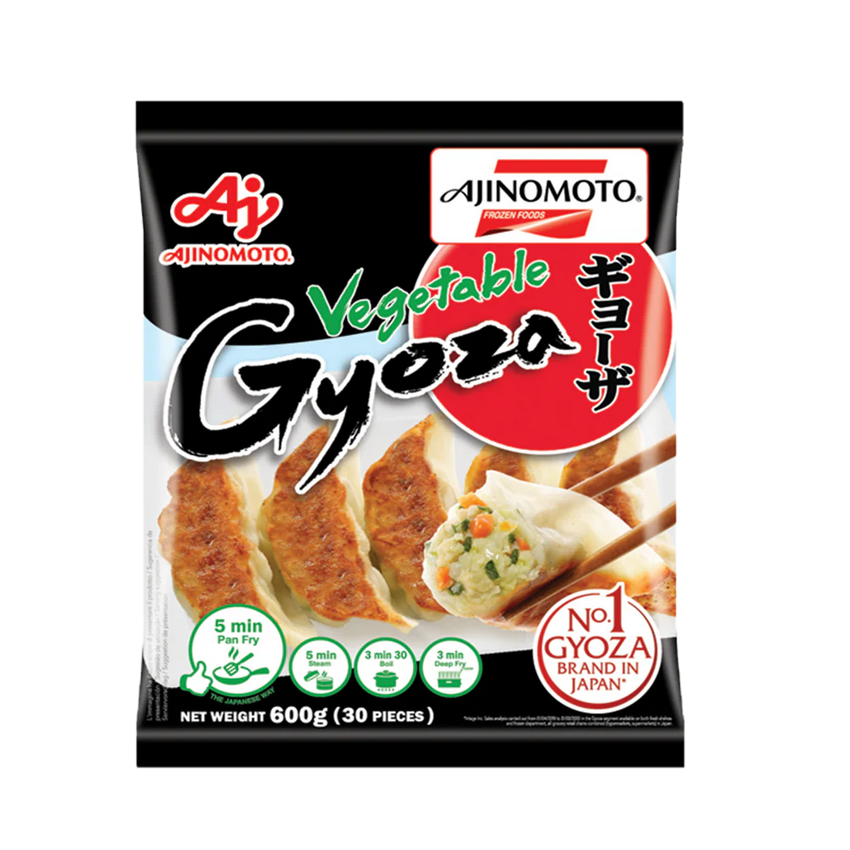 [新品] Ajinomoto Vegetable Gyoza 600g 味之素 蔬菜鍋貼