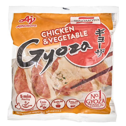 Ajinomoto Chicken & Vegetable Gyoza 600g 味之素 鸡肉蔬菜锅贴