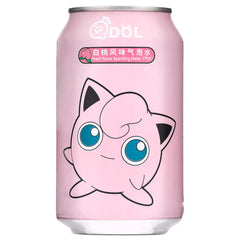 QDOL Pokemon Sparkling Water (Peach Flavour) 330ml 夢可寳 白桃風味氣泡水