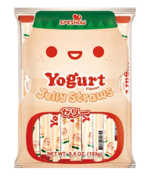 [新品] Speshow 果凍條 乳酪味 193g Speshow Jelly Straws Yogurt Flav