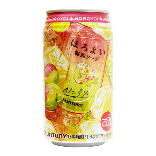[X'mas Offer] 三得利 梅酒梳打水味氣泡酒 Alc. 3%  350ml Suntory Horoyoi - Plum Wine Soda Flavour